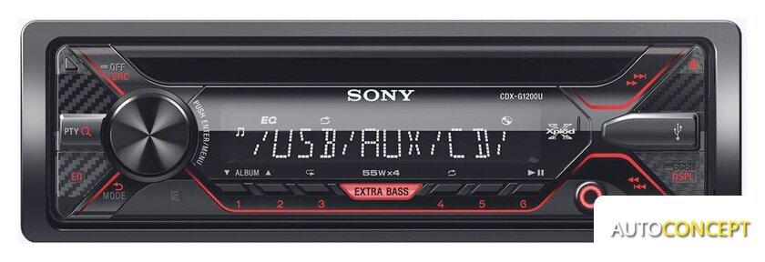 CD/MP3-магнитола Sony CDX-G1200U - фото 1 - id-p218367864