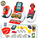 Набор игрушечная касса со сканером, продуктами (свет, звук), кассовый аппарат арт. 668-119 д, фото 2