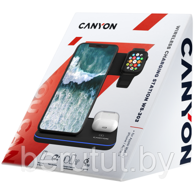 Беспроводное зарядное Canyon CNS-WCS303B - фото 6 - id-p225732712