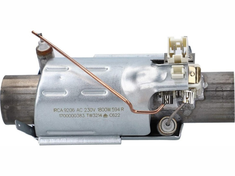Тэн (нагревательный элемент) проточный для посудомоечной машины Beko AC5105 (1800W, IRCA, D32xL145mm, - фото 6 - id-p172368147
