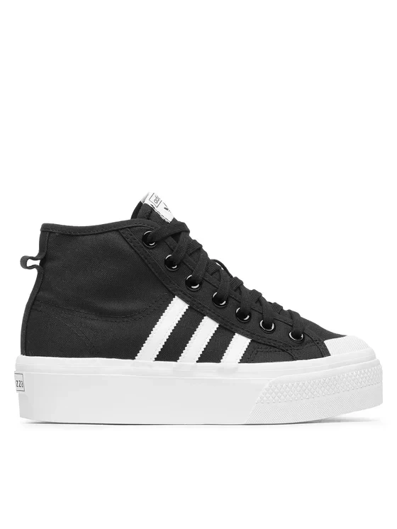 Кроссовки женские ADIDAS NIZZA PLATFORM MID W черный FY2783