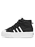 Кроссовки женские ADIDAS NIZZA PLATFORM MID W черный FY2783, фото 2