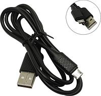 HARPER BCH-321 Black Кабель USB2.0 USB AM-- micro-B 1м