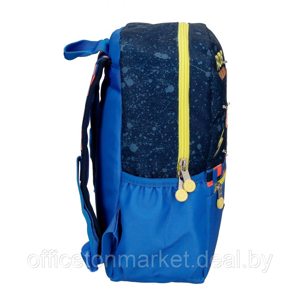 Рюкзак школьный "Bob friend" L, черный, синий - фото 2 - id-p225402565