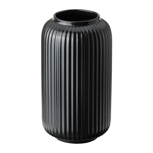 IKEA/ СТИЛРЕН ваза, 22 см, черный - фото 1 - id-p225733871