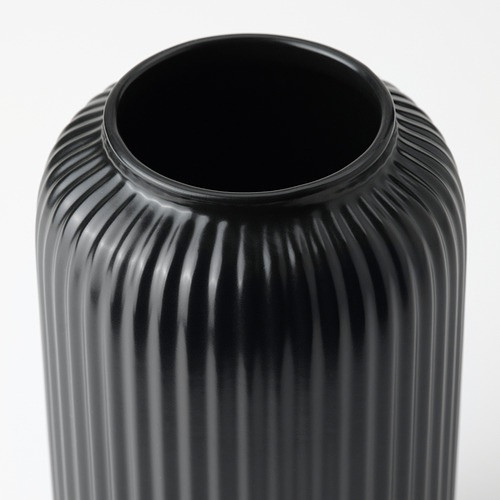 IKEA/ СТИЛРЕН ваза, 22 см, черный - фото 2 - id-p225733871