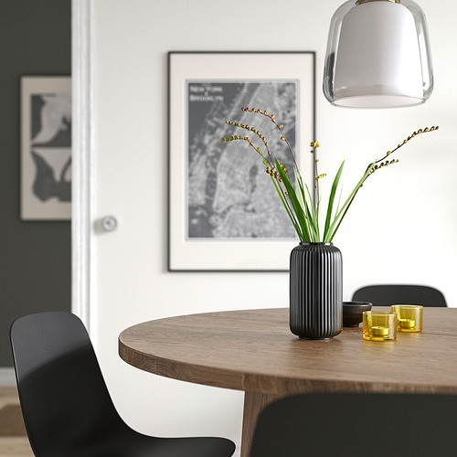 IKEA/ СТИЛРЕН ваза, 22 см, черный - фото 3 - id-p225733871