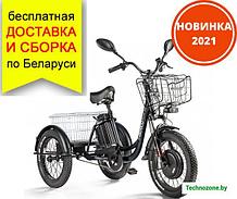 Трицикл Eltreco Porter Fat 500 2021 (черный)