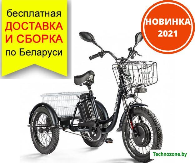Трицикл Eltreco Porter Fat 500 2021 (черный) - фото 1 - id-p225736730