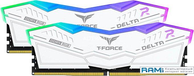 Оперативная память Team T-Force Delta RGB 2x16ГБ DDR5 6000 МГц FF4D532G6000HC38ADC01 - фото 1 - id-p225737024
