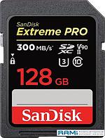 Карта памяти SanDisk Extreme PRO SDXC SDSDXDK-128G-GN4IN 128GB