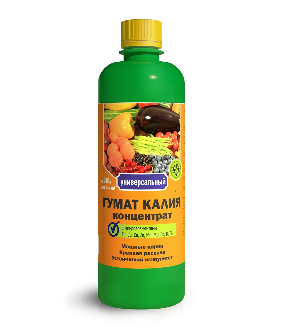 Удобрение Гумат Калия Универсальный. 0,5 л.
