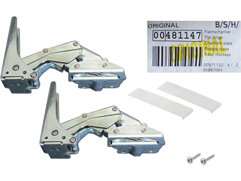 Петли для холодильника Bosch 00481147 (2шт Hettich 3307 5.0/3306 5.0, 00542374, DHF203BO, WB303, DHF202BO) - фото 6 - id-p54181758