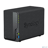 Система хранения данных Synology DS223 QC1,7GhzCPU/2GB DDR4/RAID0,1/up to 2hot plug HDDs