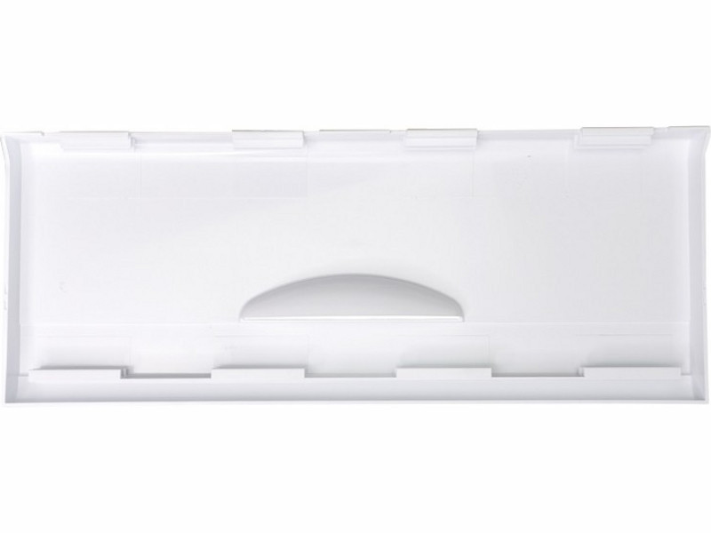 Белая узкая панель среднего ящика морозильной камеры для холодильника Атлант 301540101200 (470х185мм) - фото 2 - id-p107964991