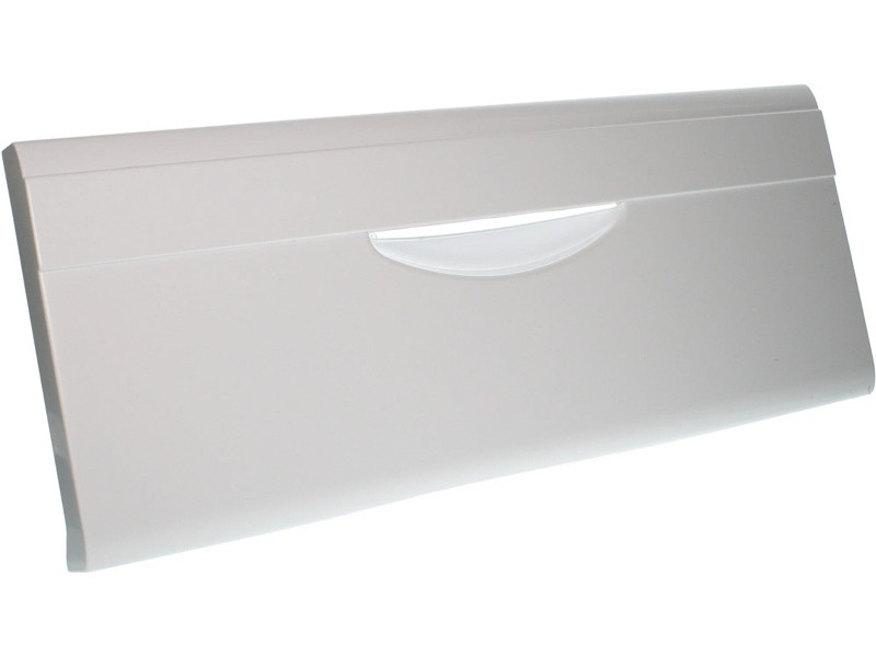 Белая узкая панель среднего ящика морозильной камеры для холодильника Атлант 301540101200 (470х185мм) - фото 3 - id-p107964991