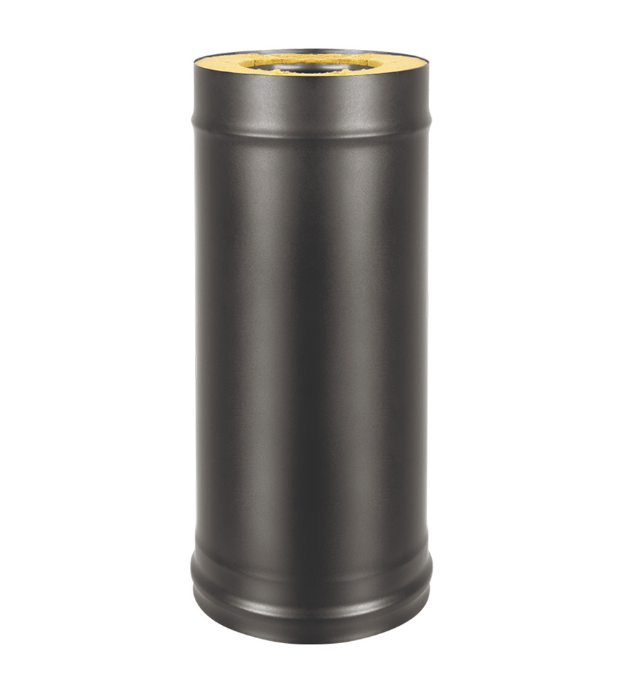 Сэндвич-труба BLACK 1,0 м(AISI 430/0,8мм)