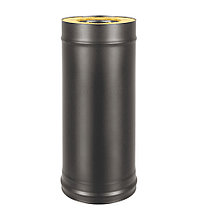 Сэндвич-труба BLACK 1,0 м(AISI 430/0,8мм)
