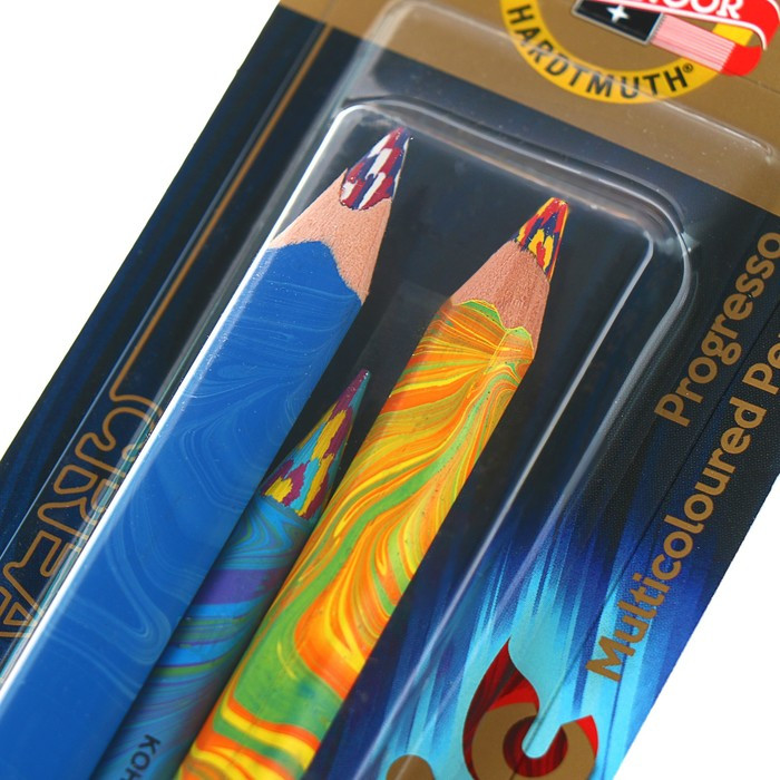 Набор Magic, 3 предмета, Koh-I-Noor 9038: карандаш, восковой мелок, карандаш в лаке - фото 2 - id-p225741694