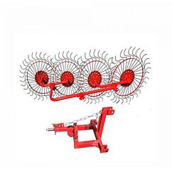 Сеноворошилка ВМ-4 4-х колесная на минитрактора