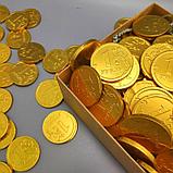 Золотые шоколадные монеты «Рубль», набор 20 монеток (Россия), фото 7