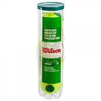 Мячи теннисные Wilson Starter Green Tball (4 мяча в тубе) (арт. WRT137400)