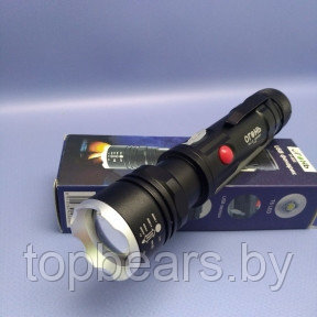 Светодиодный фонарь с магнитным держателем / Аккумулятор USB-зарядка / 4 режима свечения Огонь Н-685 - фото 1 - id-p225742213