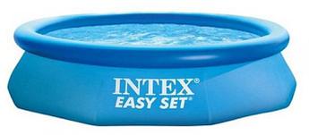 INTEX Бассейн с надувн.кольцом EASY SET 366х76см +фильтр-насос .(в коробке) Арт. 28132NP
