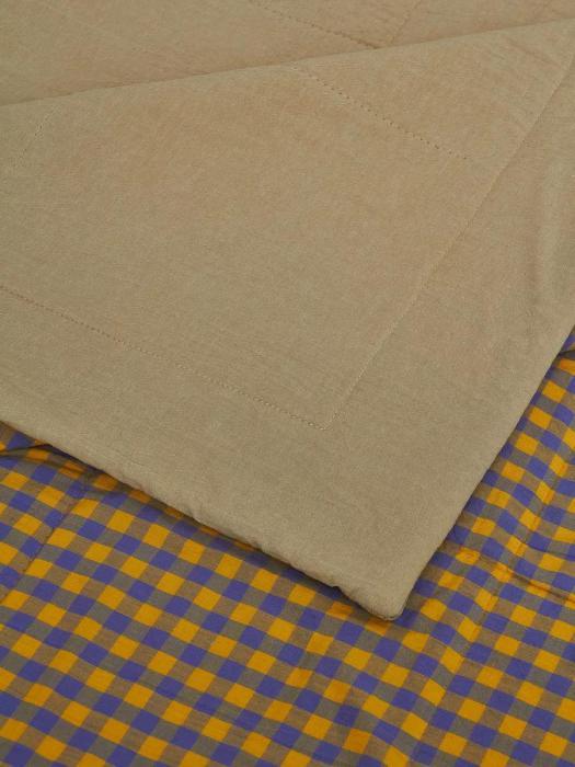 Одеяло 160×220 ватное 1.5 спальное демисезонное хлопковое полуторное евро - фото 4 - id-p225742358