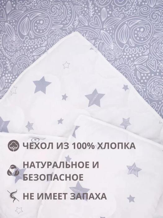 Детское одеяло для кровати 160x80 хлопковое 137х160 бамбуковое объемное стеганое для детей - фото 5 - id-p225742388