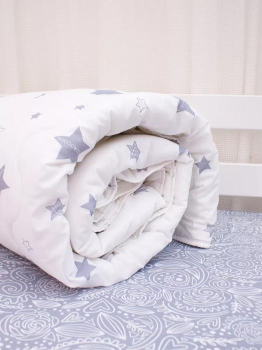 Детское одеяло для кровати 160x80 хлопковое 137х160 бамбуковое объемное стеганое для детей - фото 6 - id-p225742388
