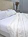 Белорусский лен одеяло двуспальное 172x205 льняное стеганое 2-спальное всесезонное из льна белое, фото 8