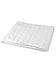 Одеяло ИКЕА оливмолла 1.5-спальное теплое шерстяное полуторное 150x200 всесезонное стеганое белое, фото 5