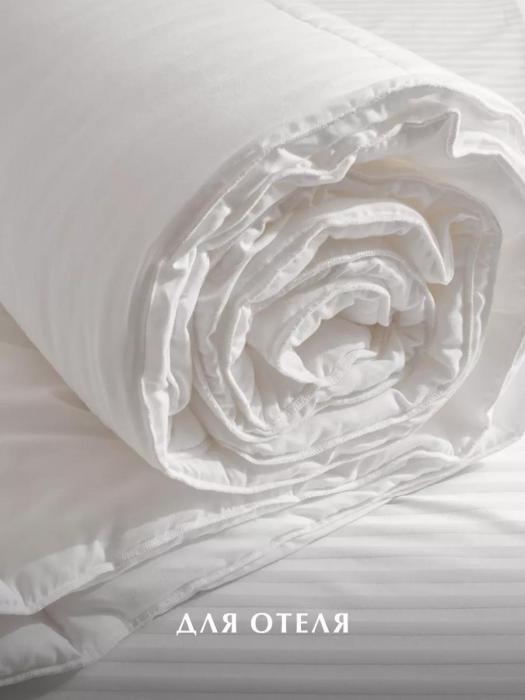 Одеяло из полиэстера полуторное 140x200 из силиконизирового полиэфирного волокна 1.5 спальное всесезонное - фото 4 - id-p225742421