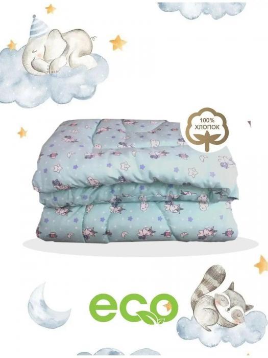 Одеяло детское ватное 110х140 теплое одеяльце из ваты для новорожденного младенца в кроватку бязевое - фото 5 - id-p225742423