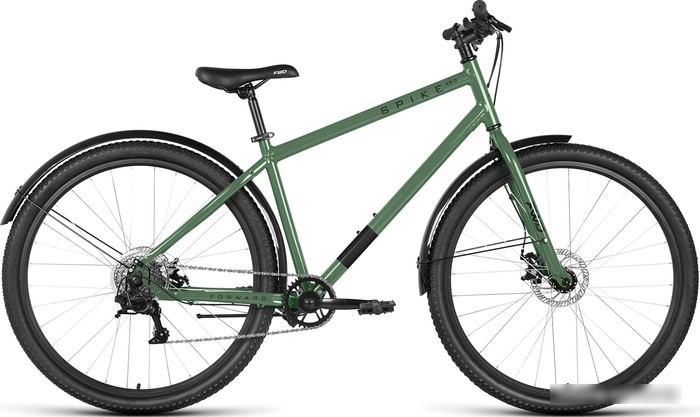 Велосипед Forward Spike 29 2023 (зеленый/черный) - фото 1 - id-p225742716