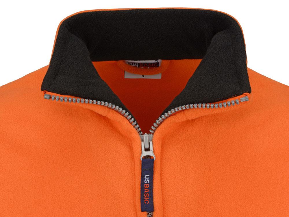 Куртка флисовая Nashville мужская, оранжевый/черный - фото 4 - id-p225742756