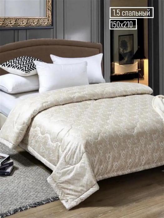 Шелковое одеяло 1.5 спальное всесезонное полуторное 150х210 покрывало на кровать Турция шелкопряд турецкое - фото 1 - id-p225742471