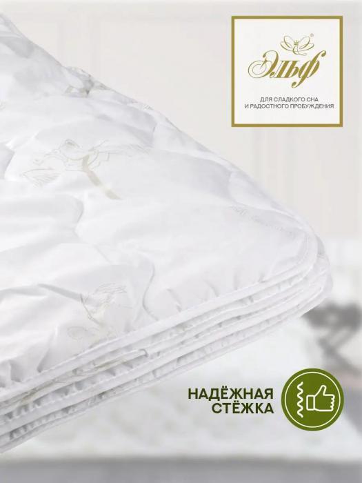 Одеяло евро 172х205 всесезонное с эвкалиптовым волокном наполнителем двуспальное теплое 4 сезона белое - фото 4 - id-p225743010