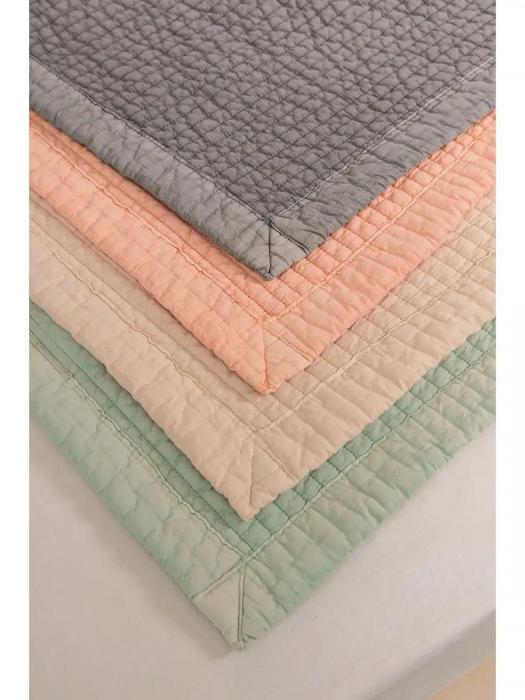 Одеяло корейское 1.5 спальное всесезонное полуторное 145х205 из полиэфирного волокна всесезонное мятное - фото 10 - id-p225743059