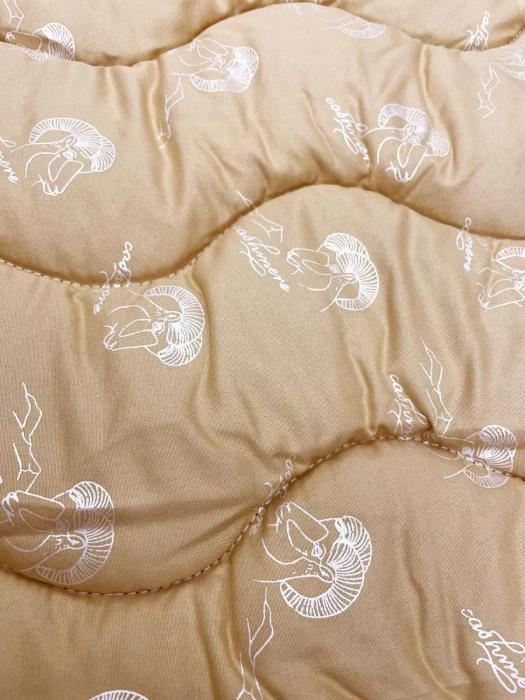 Одеяло Козий пух полуторное 145x205 зимнее теплое плотное 1.5 спальное объемное пышное с полиэфирным волокном - фото 6 - id-p225743085