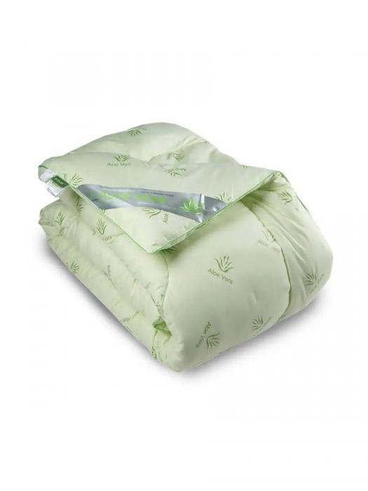 Одеяло алое вера Евро 200x220 легкое воздушное мягкое гипоаллергенное всесезонное стеганое зеленое - фото 4 - id-p225743110