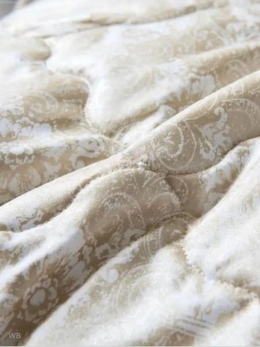 Шелковое одеяло 1.5 спальное всесезонное полуторное 150х210 покрывало на кровать Турция шелкопряд турецкое - фото 3 - id-p225743149