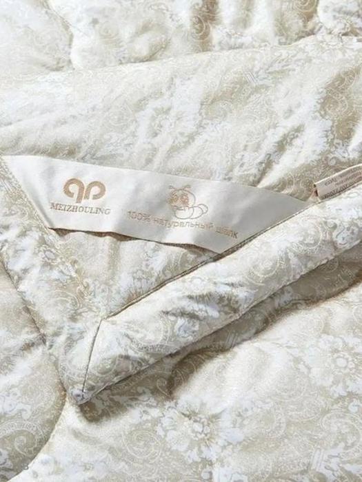Шелковое одеяло 1.5 спальное всесезонное полуторное 150х210 покрывало на кровать Турция шелкопряд турецкое - фото 6 - id-p225743149