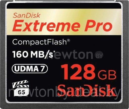 Карта памяти SanDisk Extreme Pro CompactFlash 128GB [SDCFXPS-128G-X46] - фото 1 - id-p225743638