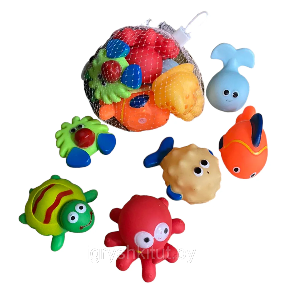 Набор игрушек для купания "Морской мир" - фото 1 - id-p225743765