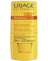 Солнцезащитный стик для лица и тела Uriage Урьяж "Bariesun Stick Invisible SPF 50+", 8 г