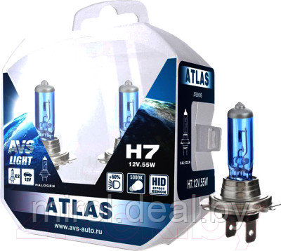 Комплект автомобильных ламп AVS Atlas Plastic A78909S - фото 1 - id-p225746182
