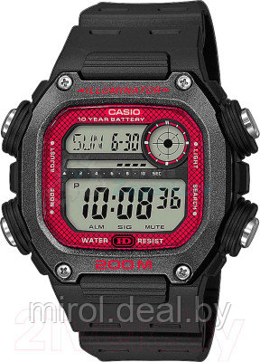 Часы наручные мужские Casio DW-291H-1BVEF - фото 1 - id-p225755796