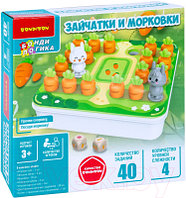 Развивающая игра Bondibon Зайчатки и морковки / ВВ5862